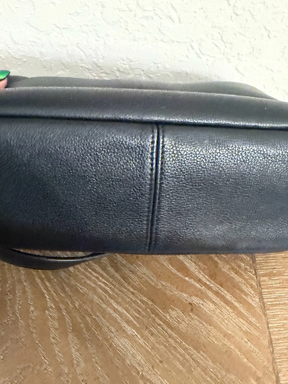 kate spade Black Pebbled Leather Flap Crossbody with Gold-Tone Hardware